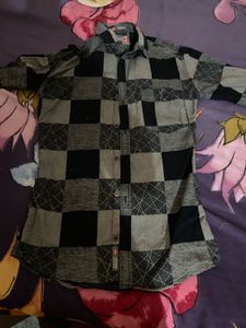 Black And White Shirt