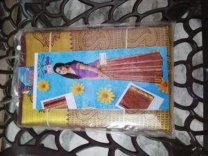 Unstitched Silk Lehanga Pattu Pavadai Dhavani Set