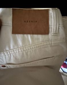 H&amp;M White Baggy Jeans🎀