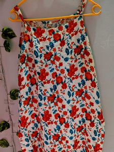 Flower print kurti