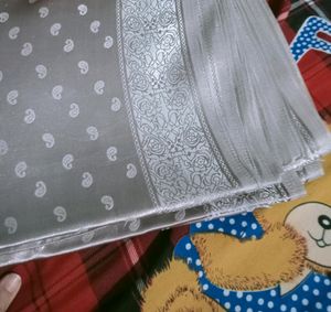 Silky Sari With Blouse