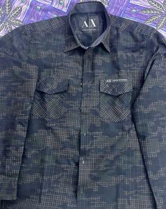 Armani Exchange Printed Shirts