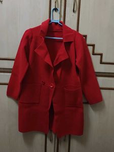 Red Blazer Jacket