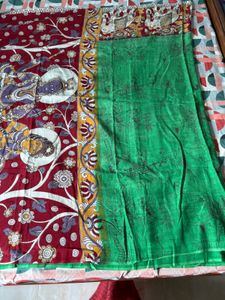 Chinori Silk Kalamkari Saree