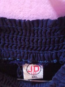 Elegant Navy Blue Dress