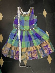 Girs Banarasi Frock