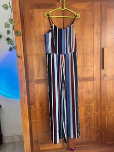 Striped Jumpsuit