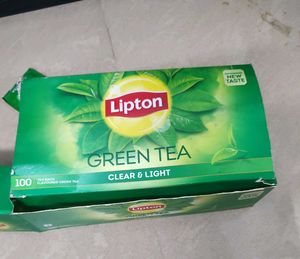 Lipton Green Tea - 100 Bags Only Few Used