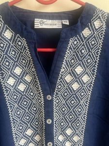 Westside Blue Short Kurta