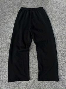 Black Wide Leg Sweatpants