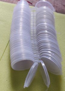 32 Small Plastic Containers with Lids
