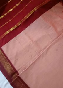 Elegant Maroon Saree