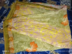 Crape Saree Foral Print