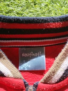 Red Warm Sweatshirt Stylish 2 year Boy