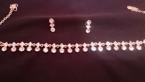 Jewellery Set(rose gold )