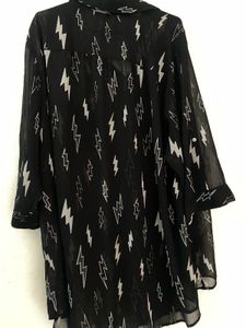 Lightning Bolt Print Shirt