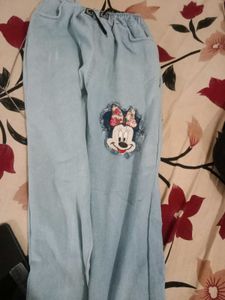 Cute Minnie Mouse Jeans