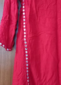 Red Kurti
