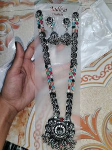 Heavy Necklace &amp; Earring Set