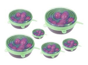 5pcs Silicone Stretch Lids