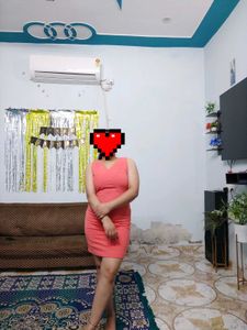 Stylish Coral Bodycon Dress