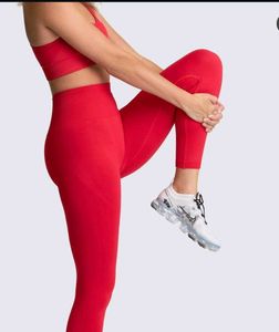 Red Activewear Leggings