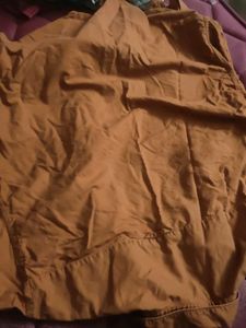Orange Casual Shirt