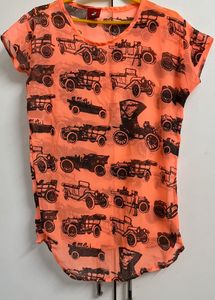 Original Angry Bird Orange Transparent Top