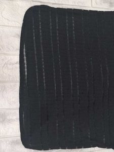 Star Embellished Black Top