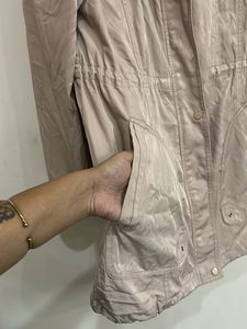 MUJI Beige Lightweight Jacket - Size M
