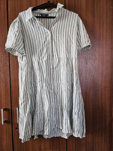 A Line Cotton Dress
