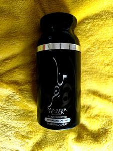 Lattafa Maahir Black Edition Men's Deo