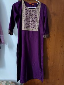 Ethnic Kurta (Purple).....