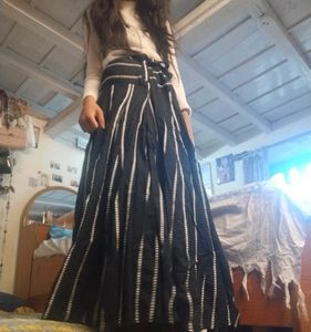 Ethnic Skirt Black