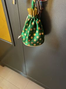 Green Multi Purpose Potli