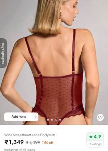 Wine Corset bodysuit- NEWME ( brand new)
