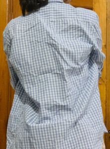White And Blue Shirt
