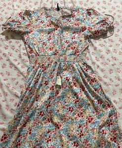 Rio Multicolored Floral Dress