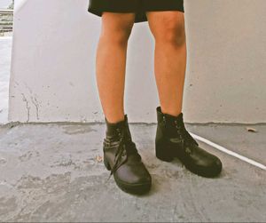 Coffee Brown Casual Lace Up Ankle Boots 👢