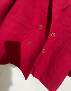 Oversized Double Breasted Blazer