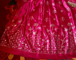 Satin Pink Poshak