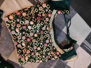 Green Lehenga Choli