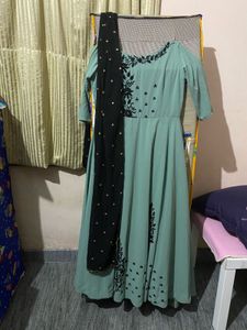 Party Wear Bridal Gown