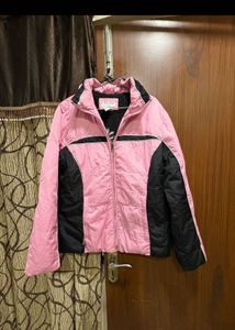 Pink & Black Jacket