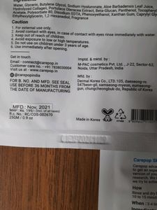 CarePop Moisturising Sheet Masks Combo, Pack Of All 3 Series