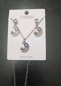 Moon & Star Jewelry Set