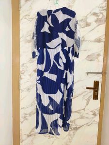 Abstract Print Dress