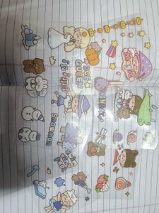 Aesthetic stickers- 6 pieces combo