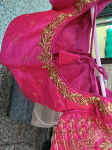 Pink Embroidered Blouse