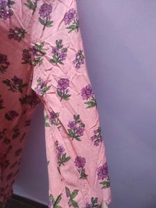 Floral Print Kurta